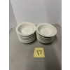 Image 1 : RESTAURANTEURS - Heavy Duty 6 1/2" Porcelain Bowls - 17 Count