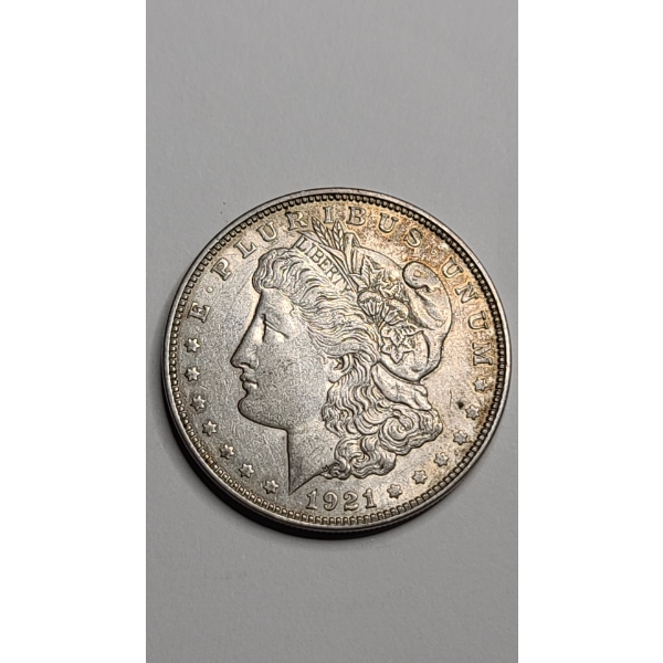 1921-D Morgan 90% Silver Dollar - Final Year Of Production & Only Year Produced By Denver Mint