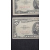 Image 8 : Series 1953 Red Seal $2 Bank Note & Series 1963 Red Seal $5 Bank Note - Face Value: $7.00