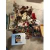 Image 2 : *Pick Up At Mantua Home-No Shipping Available*  Christmas Decor in Green Storage Bin - Holiday Doll 