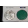 Image 3 : NGC Original U.S Mint Packaging 2014 MS 70 American Silver Eagle With Curio Collection Bag