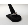 Image 3 : Stunning 10K White Gold Ring with Diamonds - Size 8.5 - TW: 4.5g