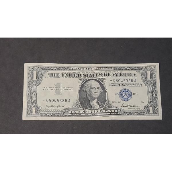 Series 1957 Star $1 Silver Certificate- Face Value: $1