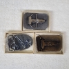 Image 8 : Three Assorted Vintage Collectible Belt Buckles Ft. JOY, General Electric & Tanoma Coal Co.