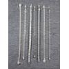 Image 1 : Seven Assorted Sterling Silver Bracelets Weighing 59.3 Grams Total
