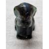 Image 1 : Degenhart Vintage Glass Dog Figurine - Lavender Green