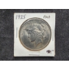 Image 1 : 1925 Silver United States Peace Dollar - Great Almost Uncirculated Silver Coin!