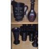 Image 11 : Louisville Home Pickup - MASSIVE COLLECTION - "DEEP RUBY" GLASSWARE PLATES CUPS & MORE - SEE PICS