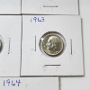 Image 6 : x11 Assorted Years United States 90% Silver Roosevelt Dime - Face Value: $1.10