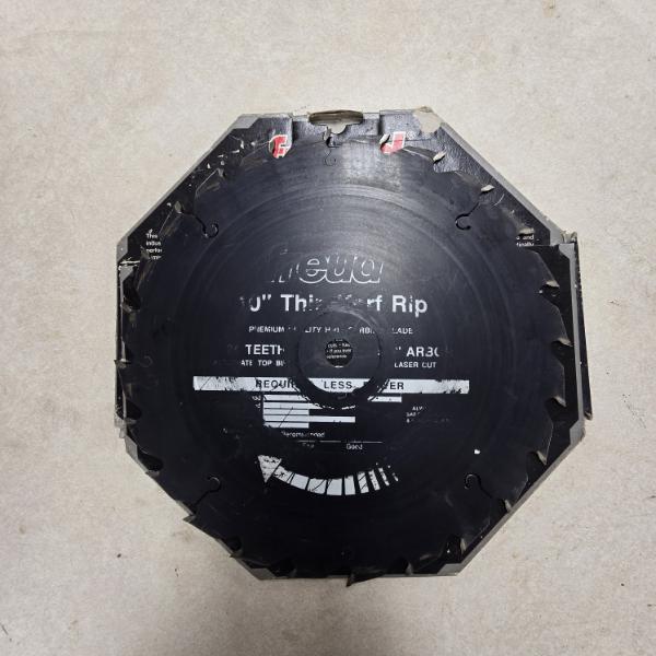10" Thin Kerf Rip - Saw Blade