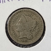 Image 2 : United States 1865 Three Cent Nickel ~ Great Collectors Coin!