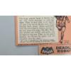 Image 5 : (5) Vintage 1966 Topps Batman Trading Cards From The "Black Bat" Series