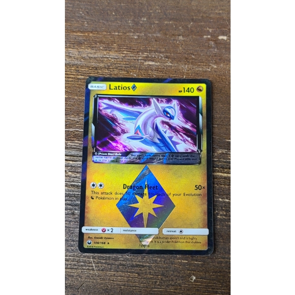 Latios Prism Star Holo Pokemon TCG Card