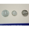 Image 7 : The WWII Coin & Stamp Collection 1944: 5 Coins in Binder Sheet w/ Info Card - Collectible 