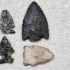 Image 4 : EARLY AMERICAN! Antique Assortment of Native American Stone Artifacts including Arrow/Spear Heads