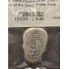 Image 5 : Exceptional Day of The Dead 2 Troy Oz .999 Fine Silver Hand Poured Skull - Mint Condition