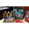 Image 4 : Soda Advertising Lot - 5 Multi 6 Packs - 8 Packs With Bottles - & Coke Wave Decal For Vending Machin