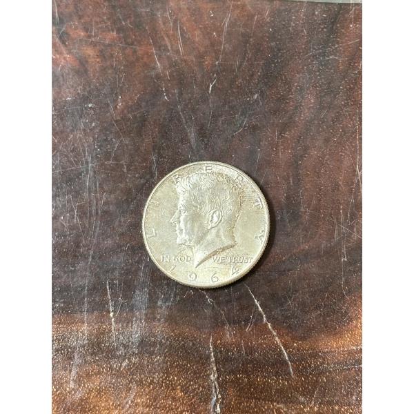 1964 Kennedy Half Dollar - 90% Silver