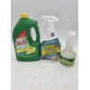 Image 1 : Brand New- 75oz Glo Dishwasher Gel, 32oz Krud Kutter Mold & Mildew Cleaner & 16oz BioKleen Pet Fresh