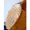 Image 3 : Vintage Candy Jar, Large Orange Glass Vase, Beautiful Large Seashell Ashtray