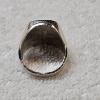 Image 2 : MINT CONDITION!!! Vintage Knights Of Columbus Gold Tone Black Onyx Intaglio Signet Ring - Size 8.5