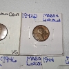 Image 3 : Lot of 28 Assorted Lincoln Wheat Cents - 1940's - Steel Cents, Mason Cents - Face Value: $0.28
