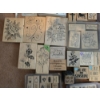 Image 3 : Huge Assortment of Crafting Stamps incl Various Sizes for Card Making