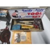 Image 4 : Lot of Assorted Tools Including Saws, Vintage Breast Drill Wood Tool, & More - See Photos!