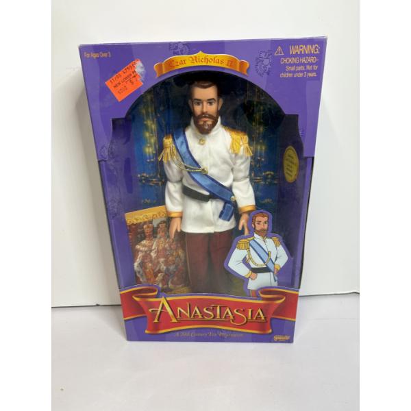 Anastasia Doll - Czar Nicholas II - Galoob - A 20th Century Fox Presentation in Original Packaging 