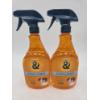 Image 1 : Two New 23oz Chaos & Cuddles Smudges & Slobber Glass And Surface Cleaners