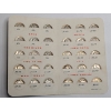Image 1 : Assorted U.S 90% Silver Mercury Dimes In Dime Saver Book - Face Value: $3.00
