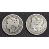 Image 1 : (2) Morgan Silver Dollars - 1894-O & 1886-O