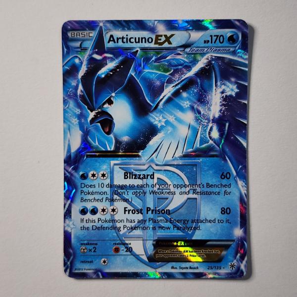 Team Plasma Articuno EX 25/135 Holo Rare Pokemon Trading Card