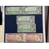 Image 1 : Canadian Paper Money Including Four $1Bills & Two $2 Bills