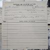 Image 3 : INTERESTING!!! Collection of 5 Antique MUGSHOT Bertillon Criminal Booking Sheets