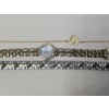 Image 4 : Gorgeous Assortment of Fashion Jewelry: 3 Rings, Bracelets, Watch, Earrings