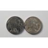 Image 1 : (2) Unknown Years United States Buffalo Nickels 