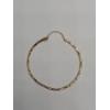 Image 1 : Single 10K Yellow Gold Hoop Earring - Weight: 0.4g