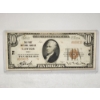 Image 1 : *VERY RARE* 1929 First National Bank of Canton Ohio $10 National Currency Brown Seal Note