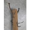 Image 4 :  Vintage Home Items Including Wood 67'' Coat Tree & 43''x25''x9.8'' Wood Shelf