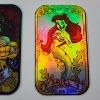 Image 7 : Six Assorted Collectible Holographic Disney Zombie Princess Stickers ~ Measures About 1.5" X 3" Each