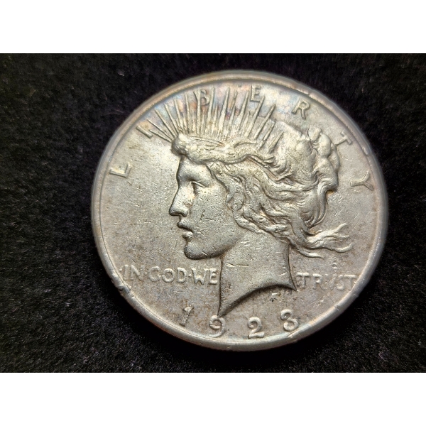 1923 Silver Peace Dollar - 90% Silver Dollar 