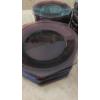 Image 5 : Large Set Glass Dinnerware In Deep Purple - 115 Pcs - See Desc