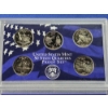 Image 6 : 2002 Unites States Mint Proof Set & 50 State Quarters w/ Box & COA