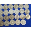 Image 16 : Lot of Assorted Year U.S. 90% Silver Dimes: Mercury and Roosevelt FV: $5.50