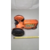 Image 8 : Vintage 10" Orange Louis & Marx Co Tin Toy Tractor 