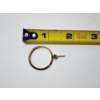 Image 6 : Yellow Gold Rolex Watch Bezel and Single Yellow Gold Earring - Both Test as 14K Gold - TW: 2.8g