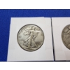 Image 2 : (2) 1943 Silver Walking Liberty Half Dollars 