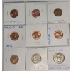 Image 1 : Assorted Years/Mint Marks Unverified U.S Error Coins - Face Value: $0.37