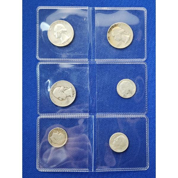Assorted 90% Silver U.S. Coins - Face Value $1.05